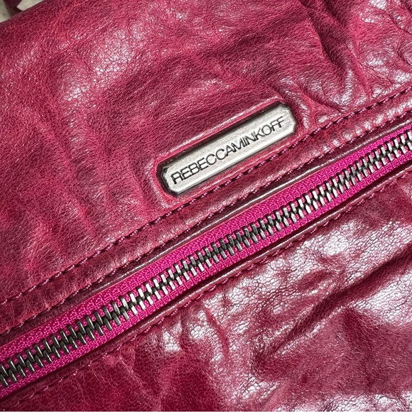 Rebecca Minkoff crossbody satchel bag soft leather - Picture 9 of 9